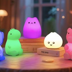 Rechargeable Dimmable Silicone LED Nightlight